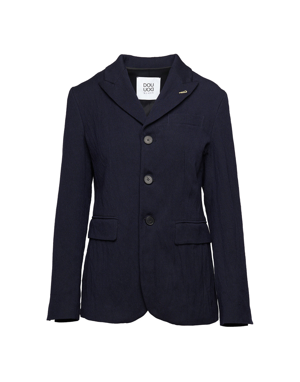 Blazer Monopetto in Tricotina Crincle Washed