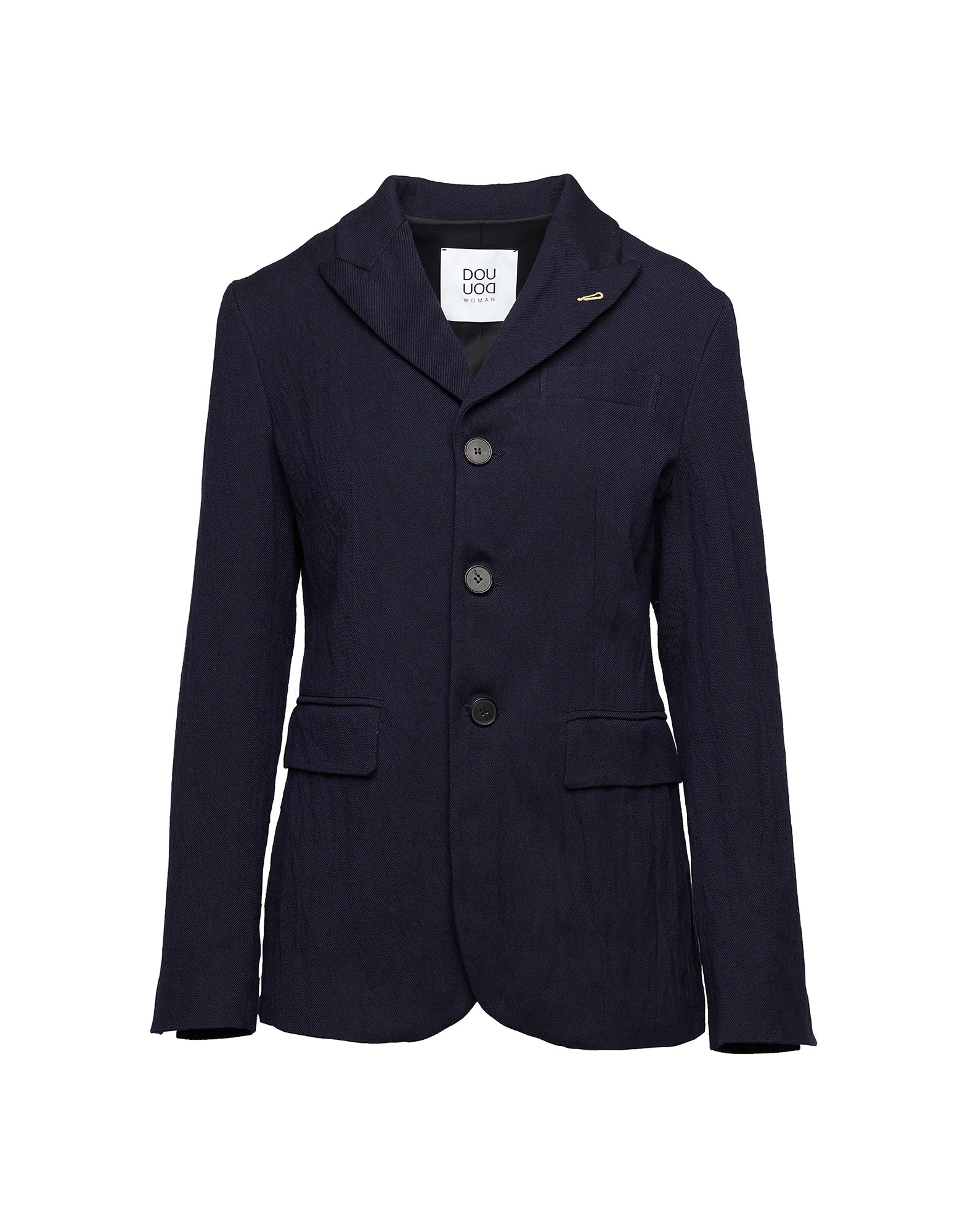 Blazer Monopetto in Tricotina Crincle Washed