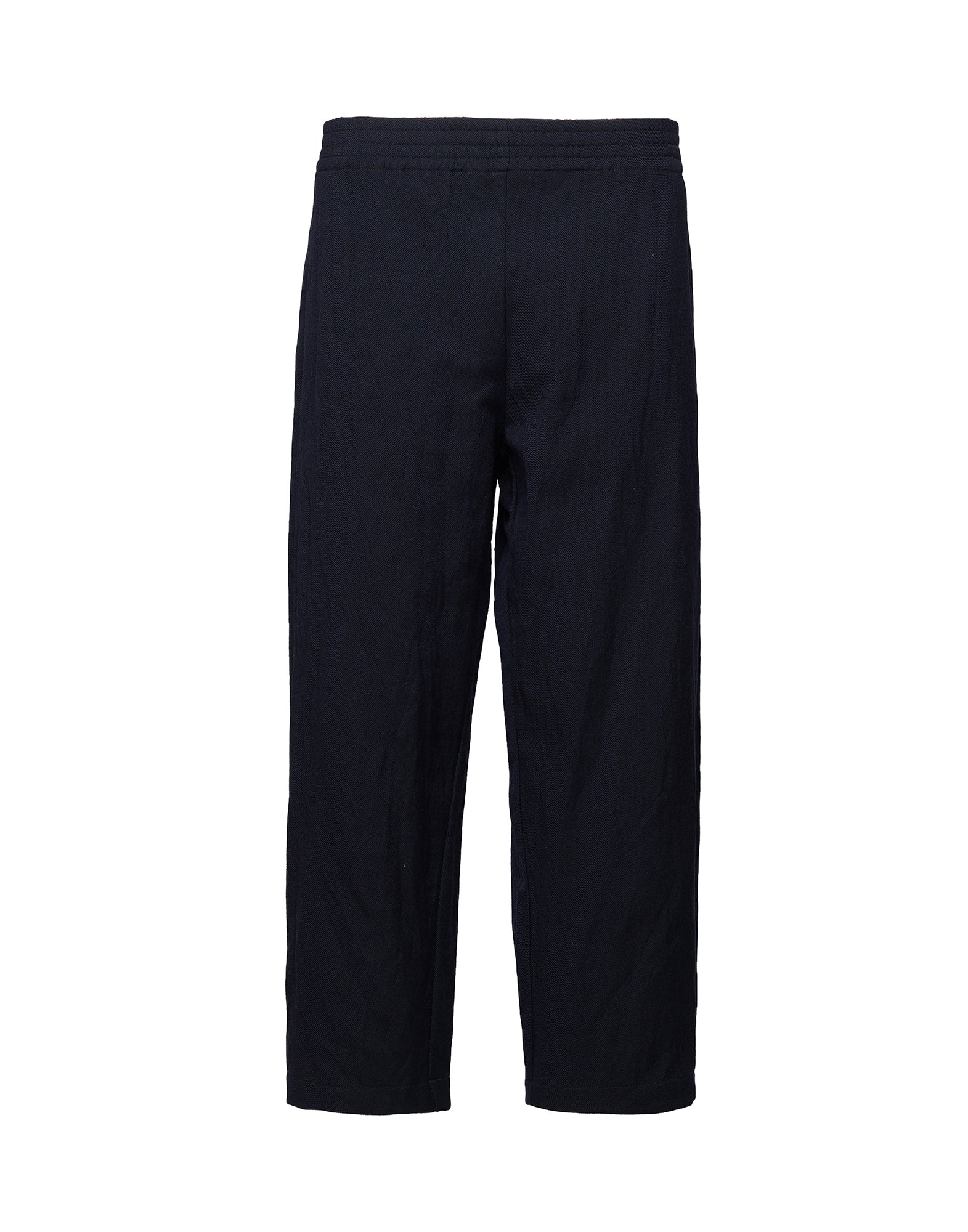 Pantaloni in Tricotina Crincle Washed