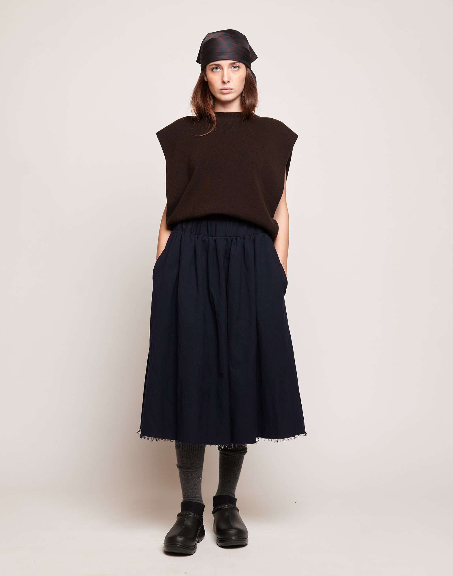 Gonna in Tricotina Crincle Washed