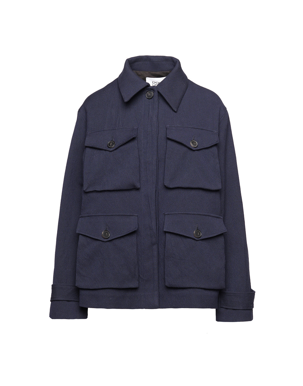 Giacca in Tricotina Crincle Washed