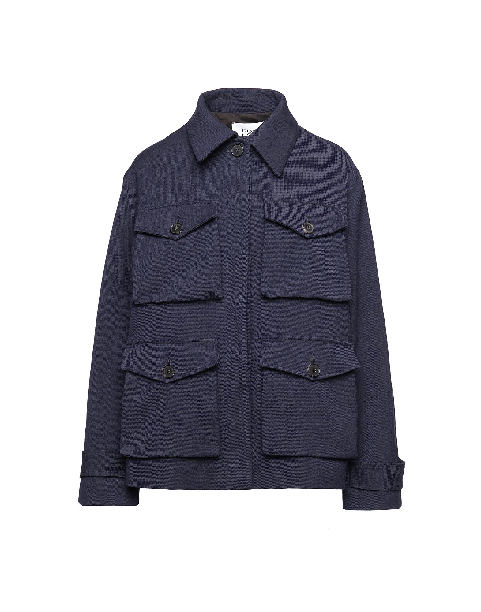 Giacca in Tricotina Crincle Washed