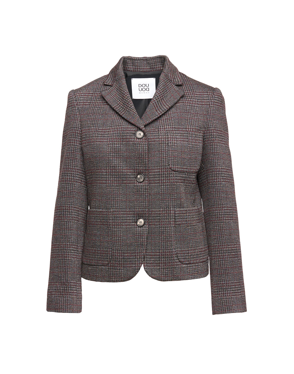 Giacca in Galles Jacquard
