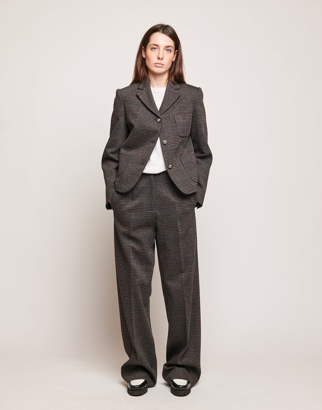 Giacca in Galles Jacquard