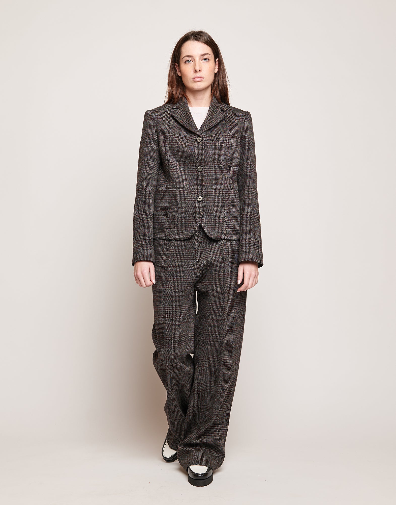 Giacca in Galles Jacquard