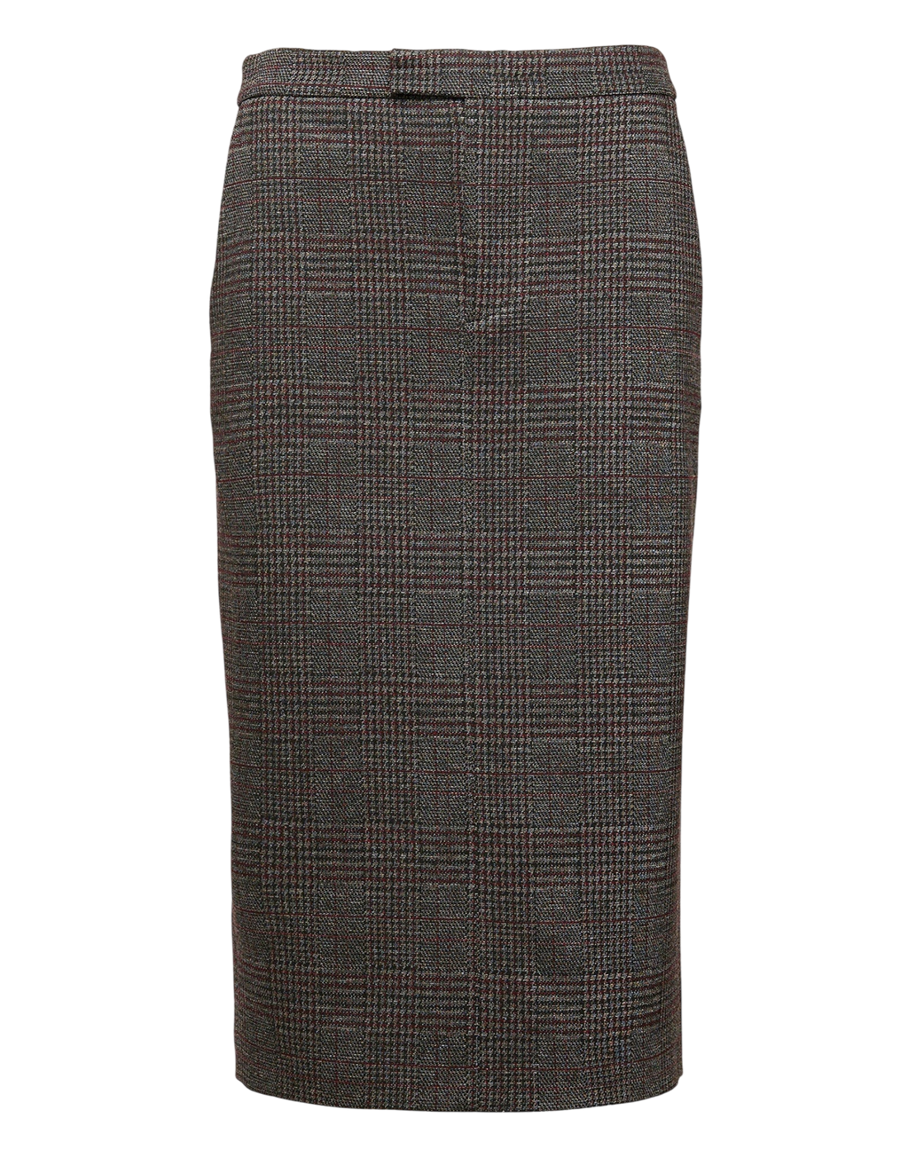 Longuette Skirt in Welsh Jacquard
