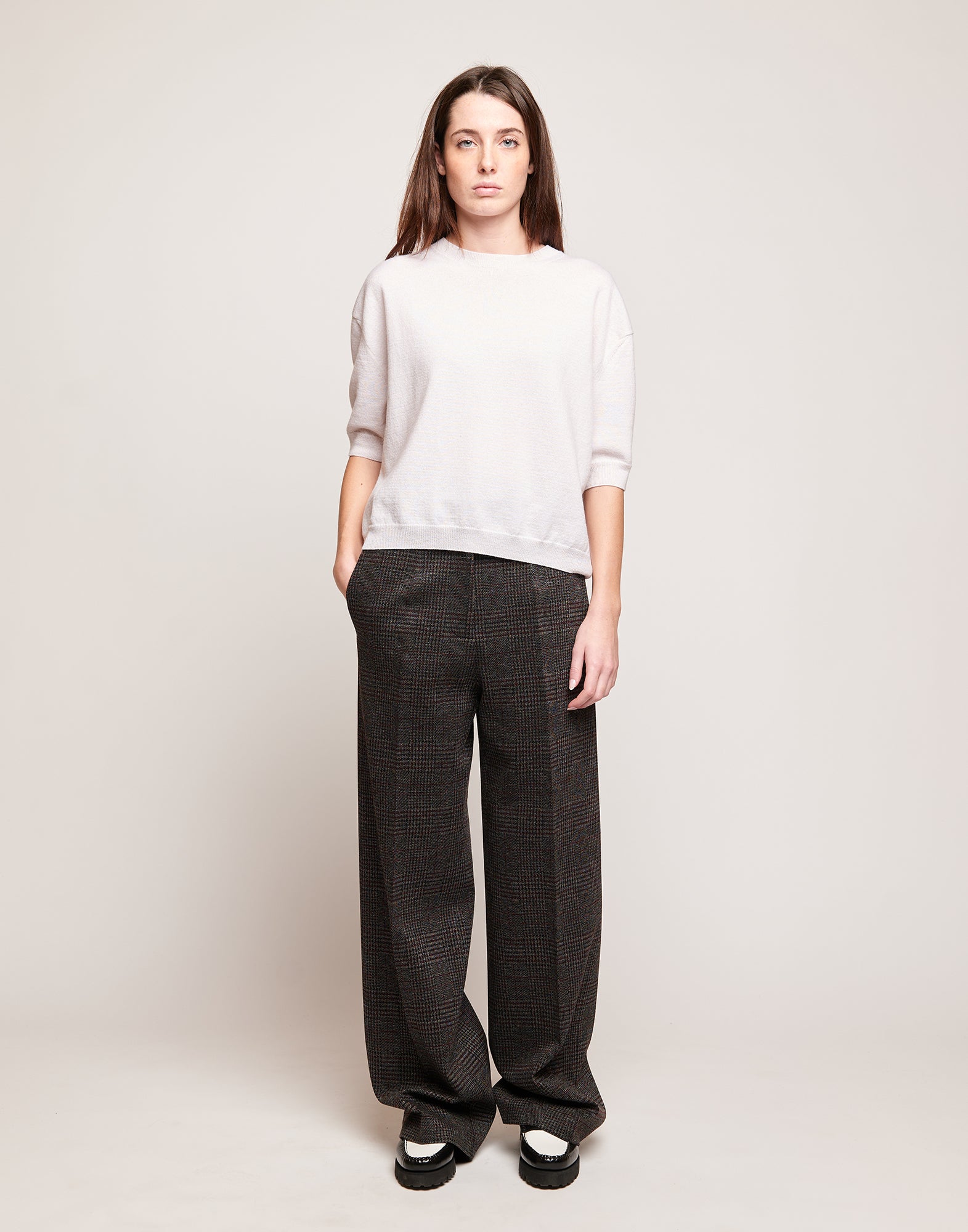 Pantaloni Maschili in Galles Jacquard