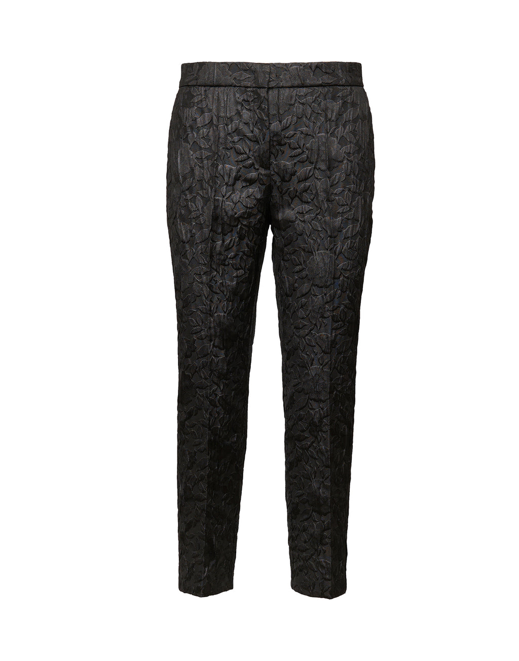 Pantaloni in Matelassé Floreale Cinzato
