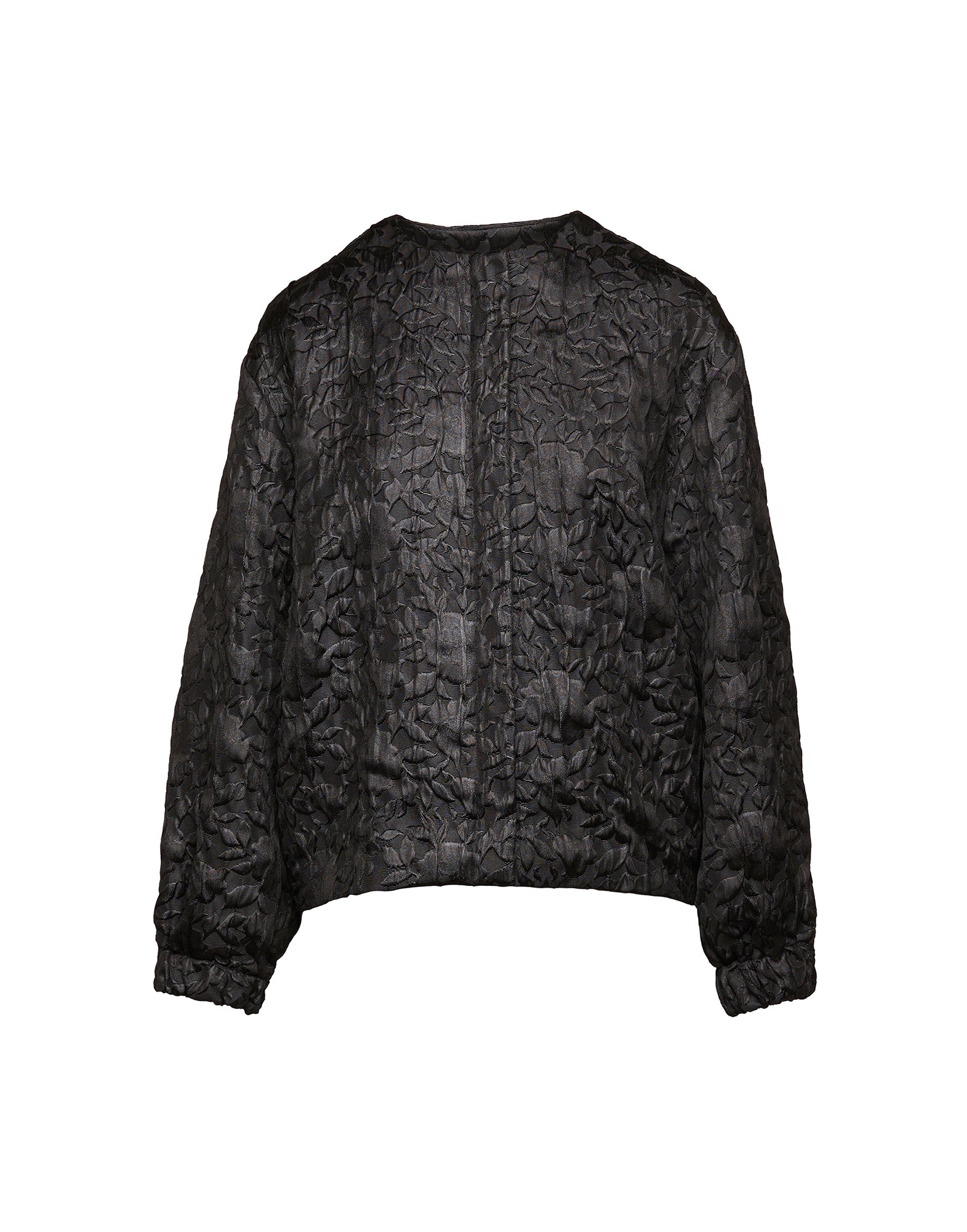 Bomber in Matelassé Floreale Cinzato