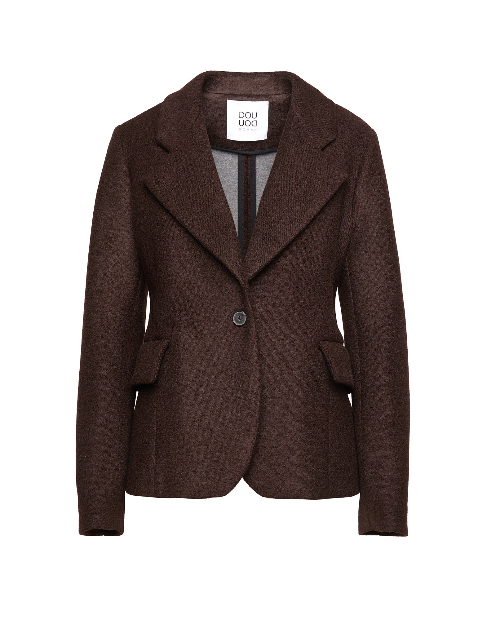 Giacca Monopetto in Neoprene Warm Jersey Ciocco