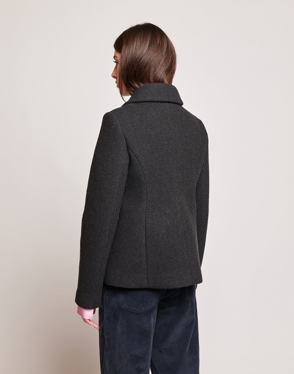 Giacca Pesante in Bonded Tecno Neoprene