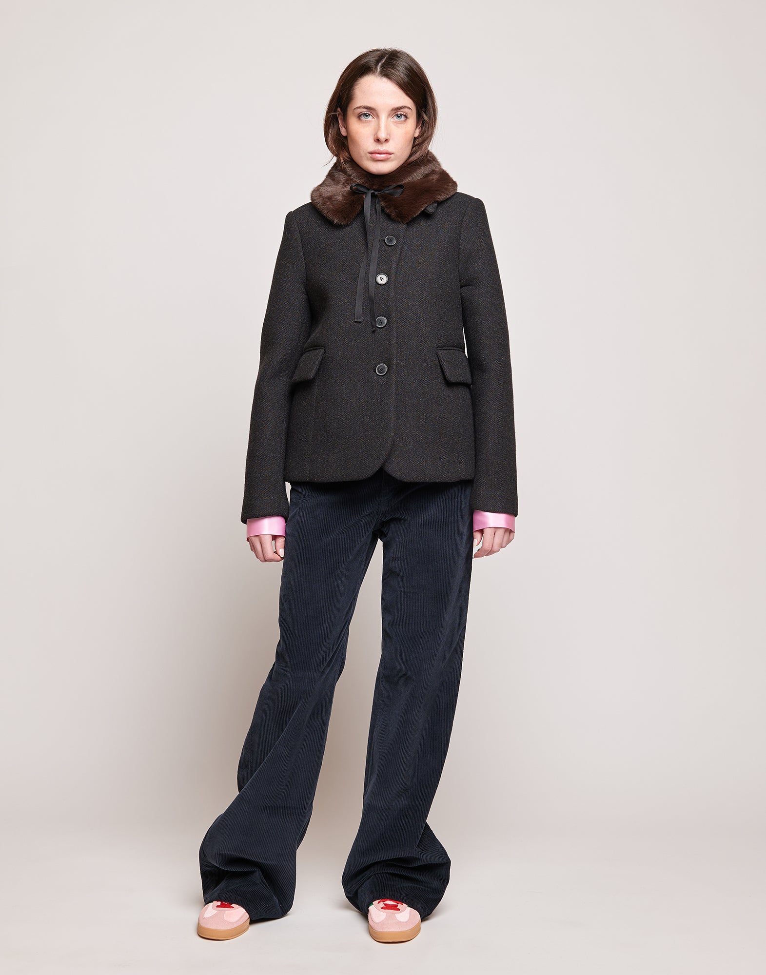 Giacca Pesante in Bonded Tecno Neoprene