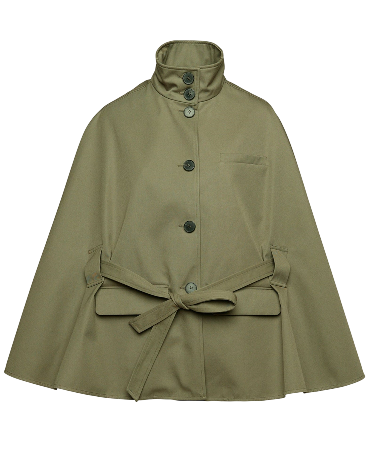 Military Water Repellent Tecno Coat Wheel Hood