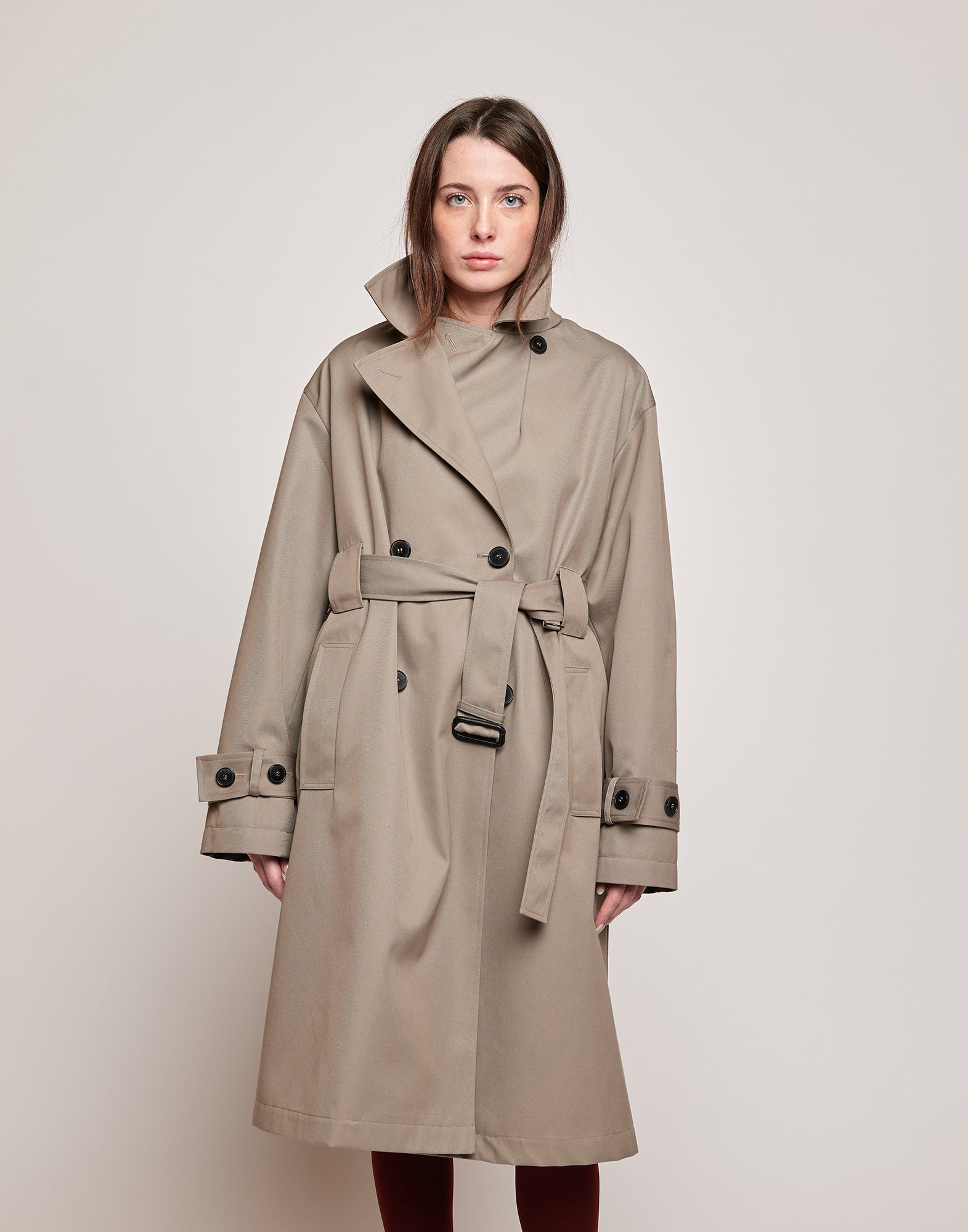 Trench Maschile in Tecno Coat Water Repellent
