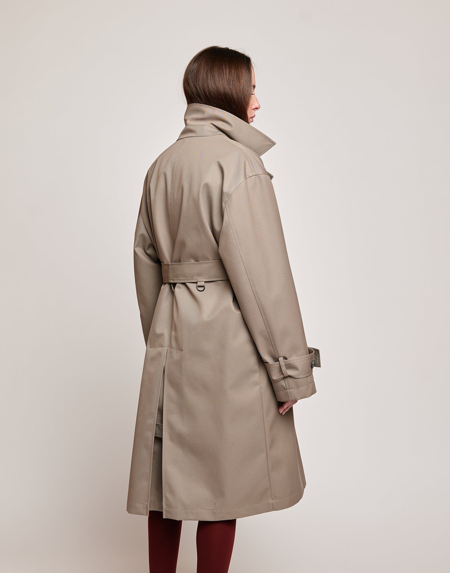 Trench Maschile in Tecno Coat Water Repellent