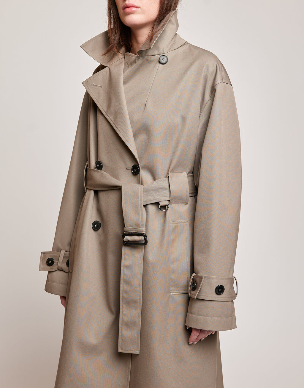 Trench Maschile in Tecno Coat Water Repellent