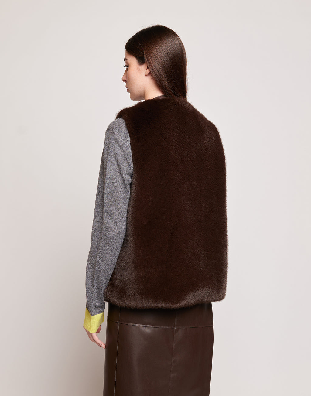 Gilet in Ecopelliccia Ciocco