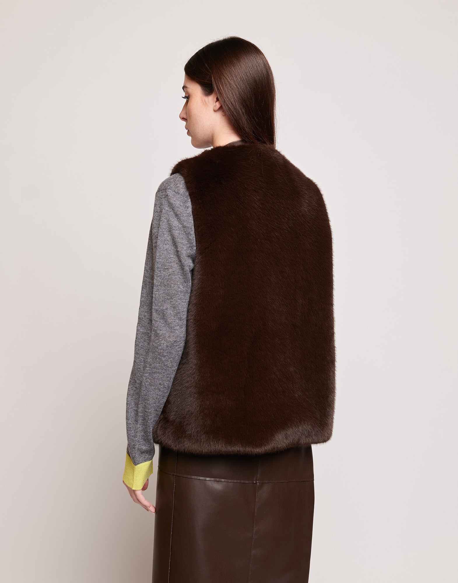Gilet in Ecopelliccia Ciocco
