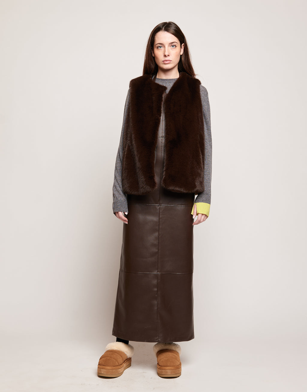Gilet in Ecopelliccia Ciocco