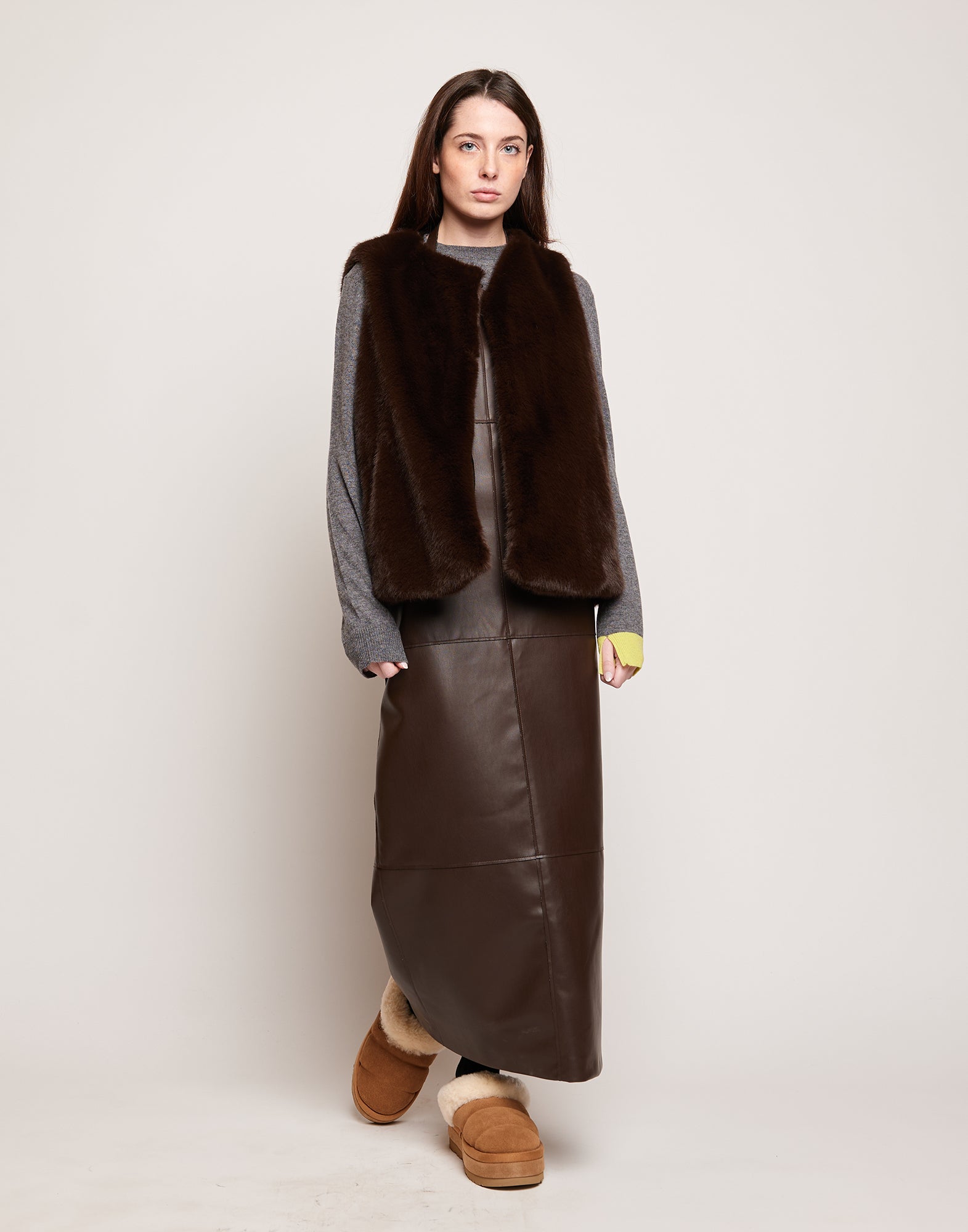 Gilet in Ecopelliccia Ciocco