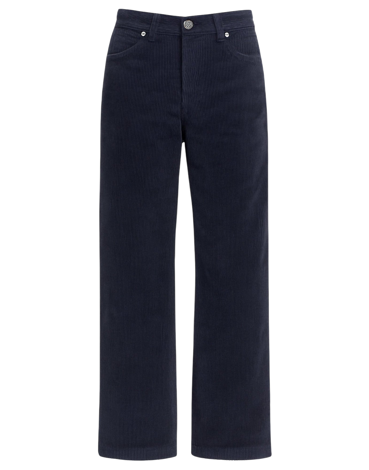 500 Striped Ultramarine Velvet Palazzo Pants