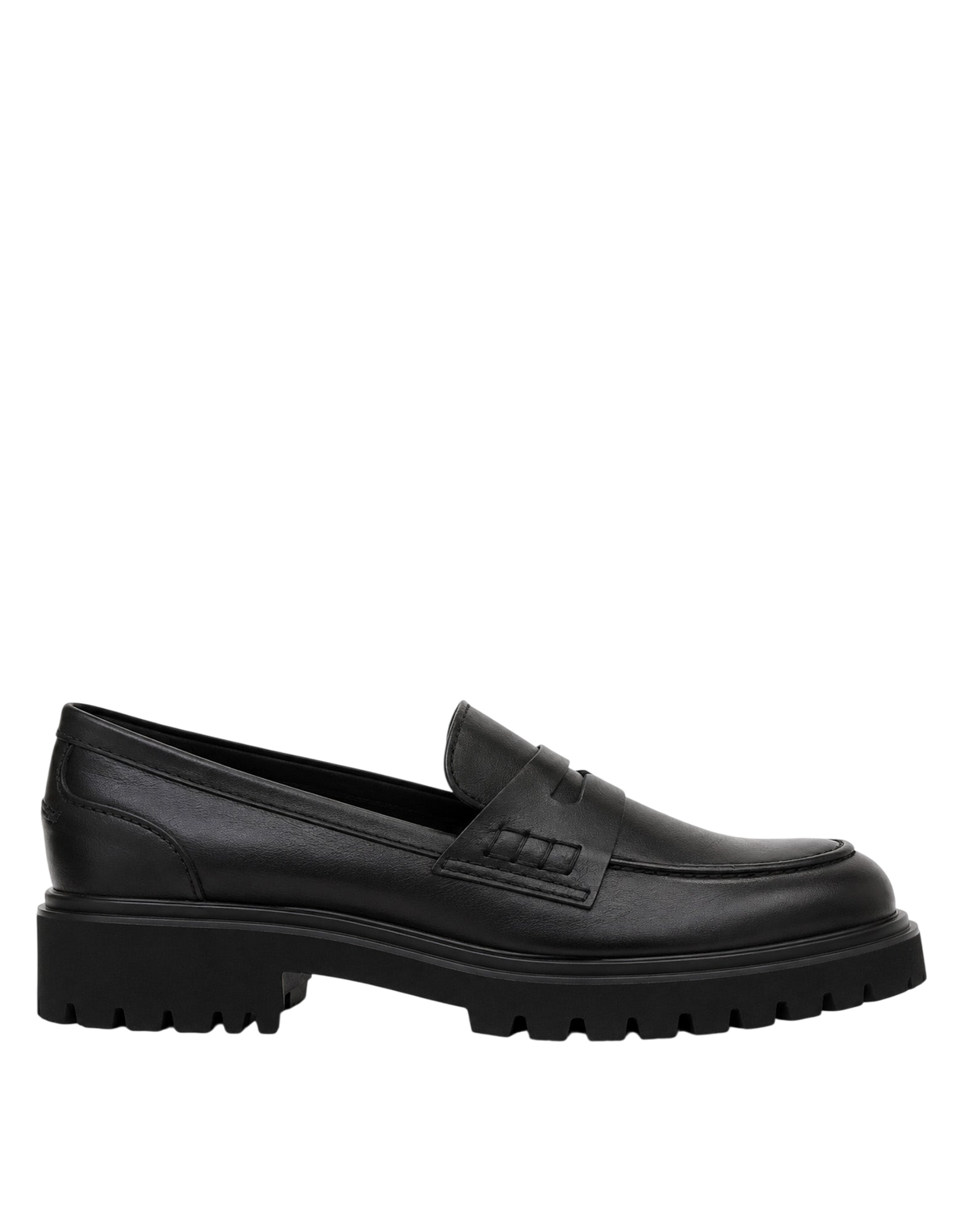 Mocassin en cuir Fossil à semelle plateforme