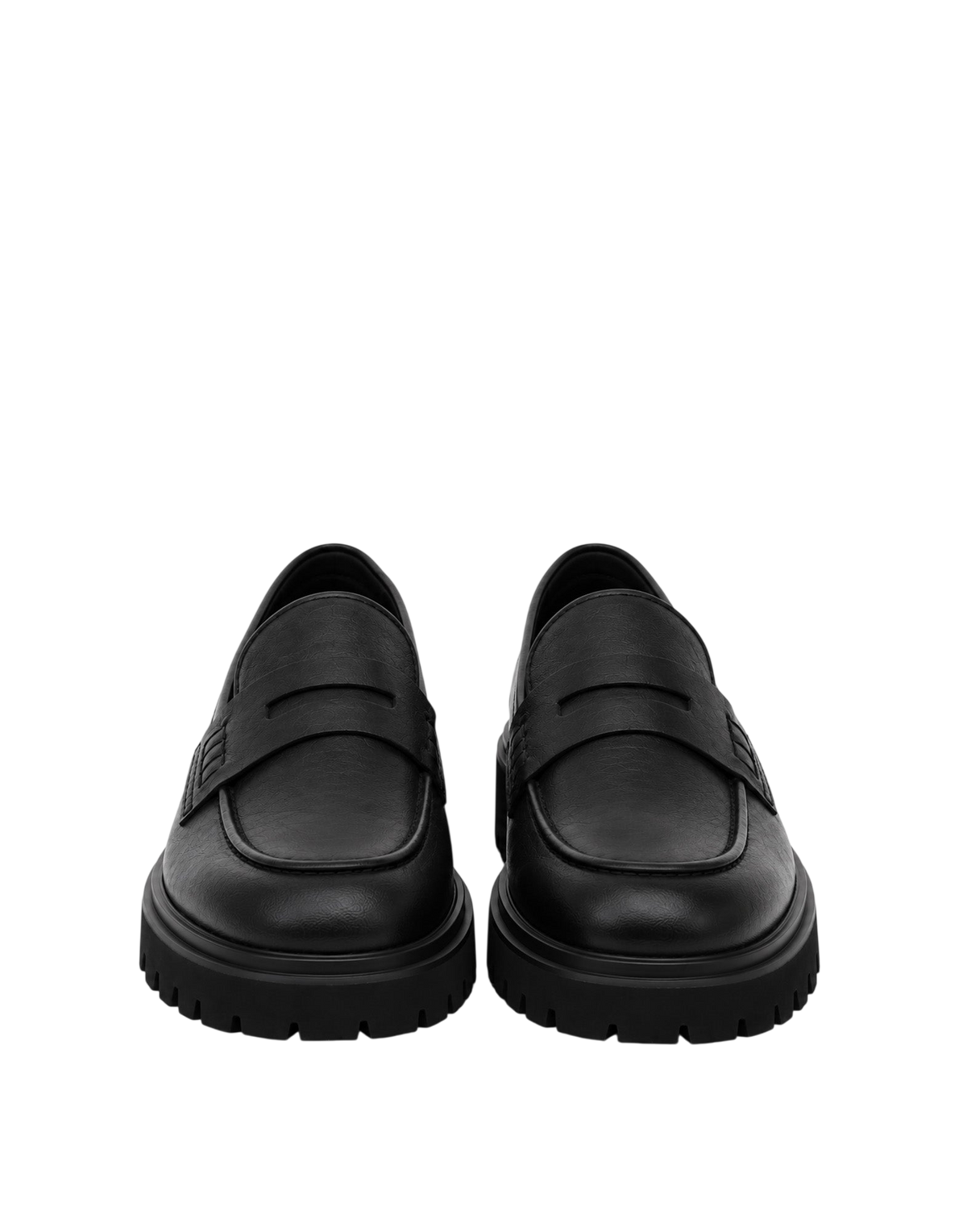 Mocassino in Pelle Fossil con Suola Chunky