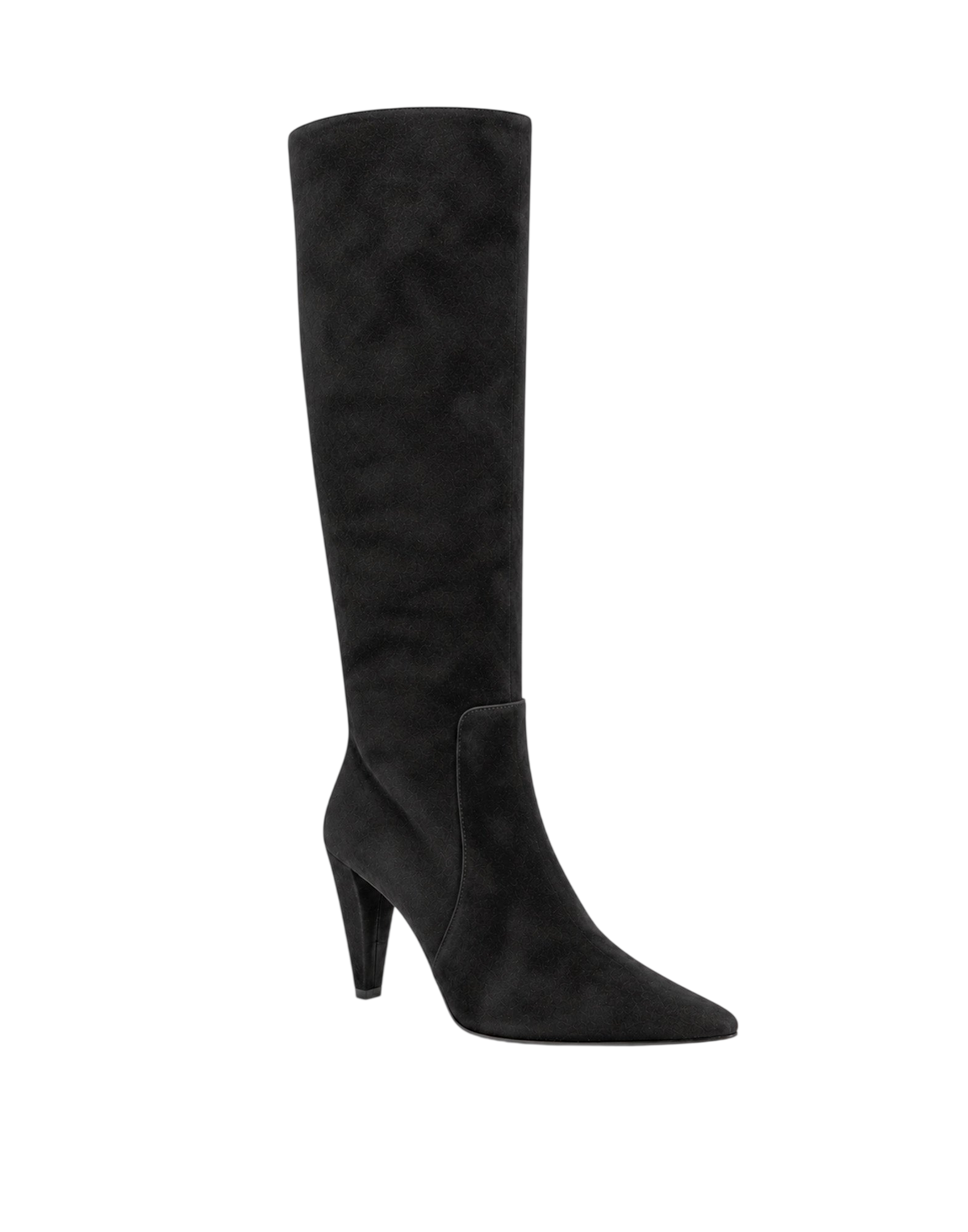Stivali Alti in Camoscio Nero