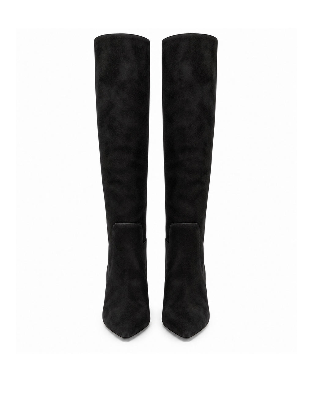 Stivali Alti in Camoscio Nero
