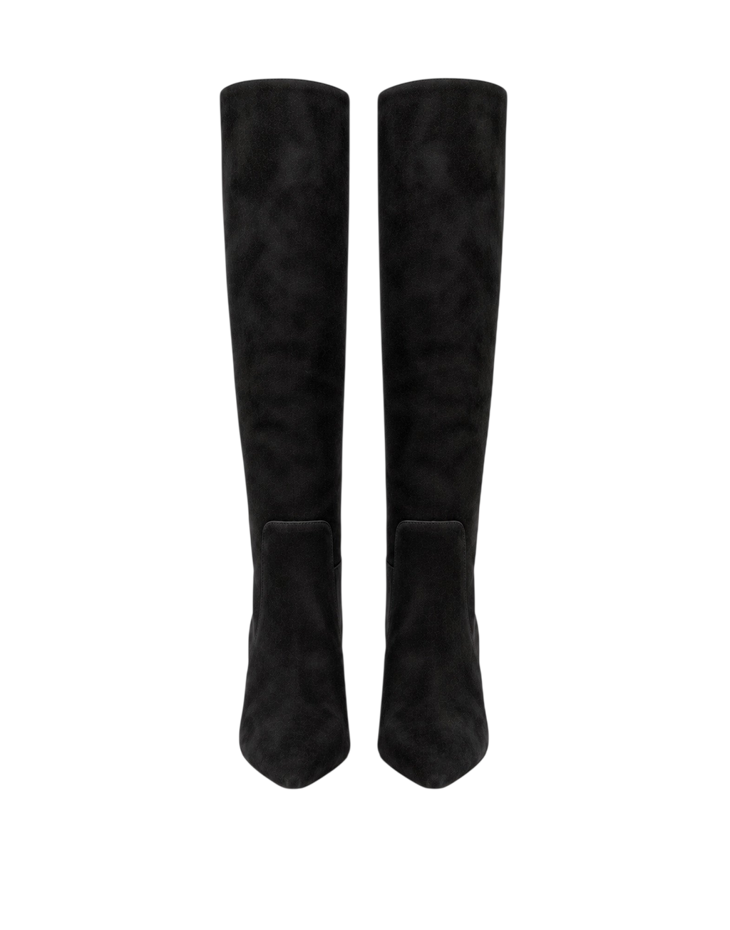 Stivali Alti in Camoscio Nero