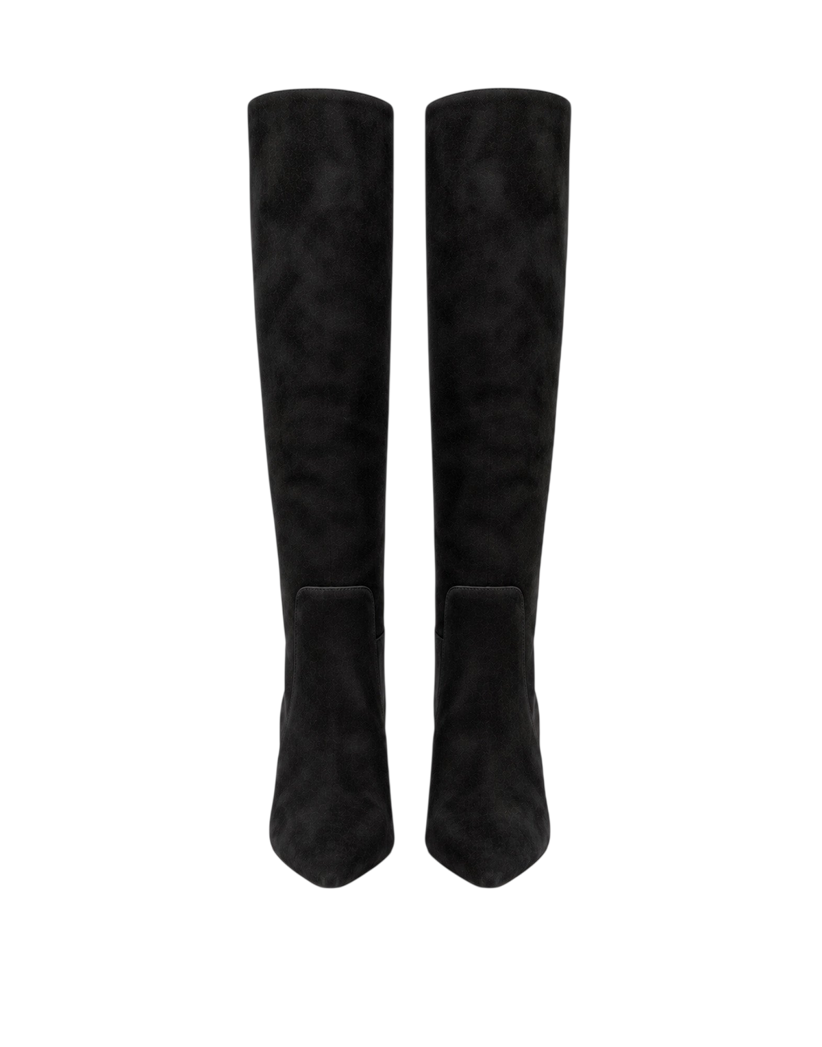 Stivali Alti in Camoscio Nero