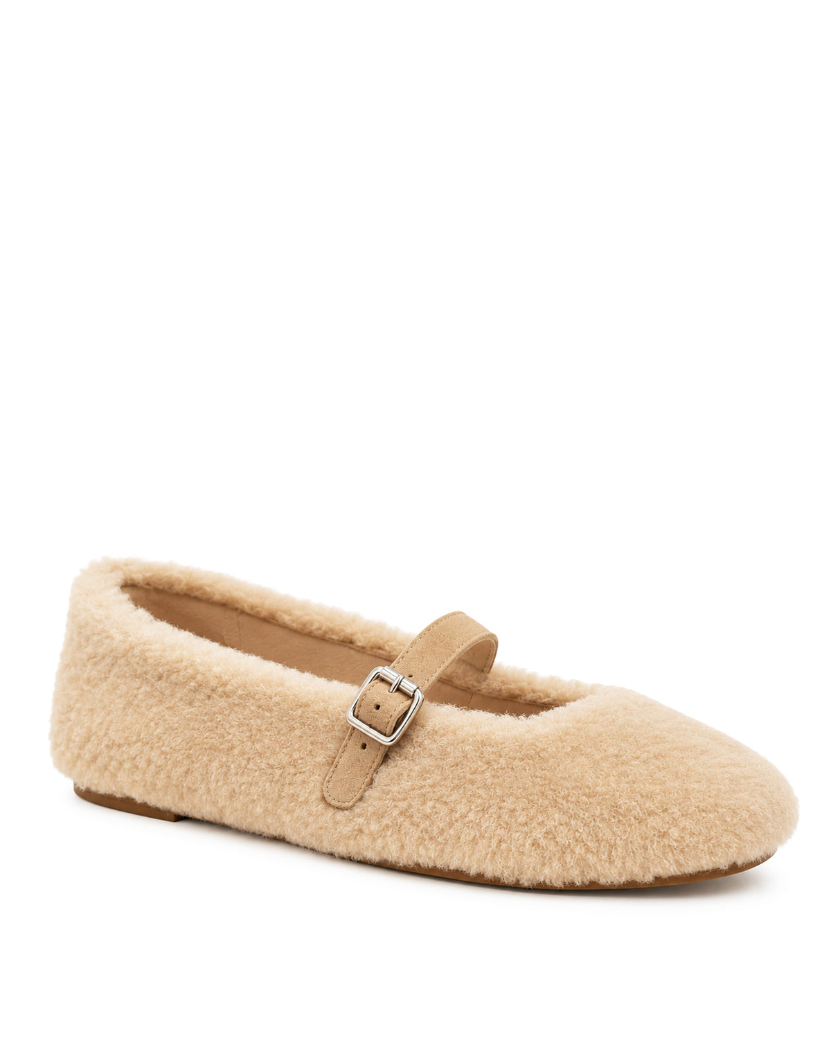 Ballerines Mary Jane Teddy couleur sable
