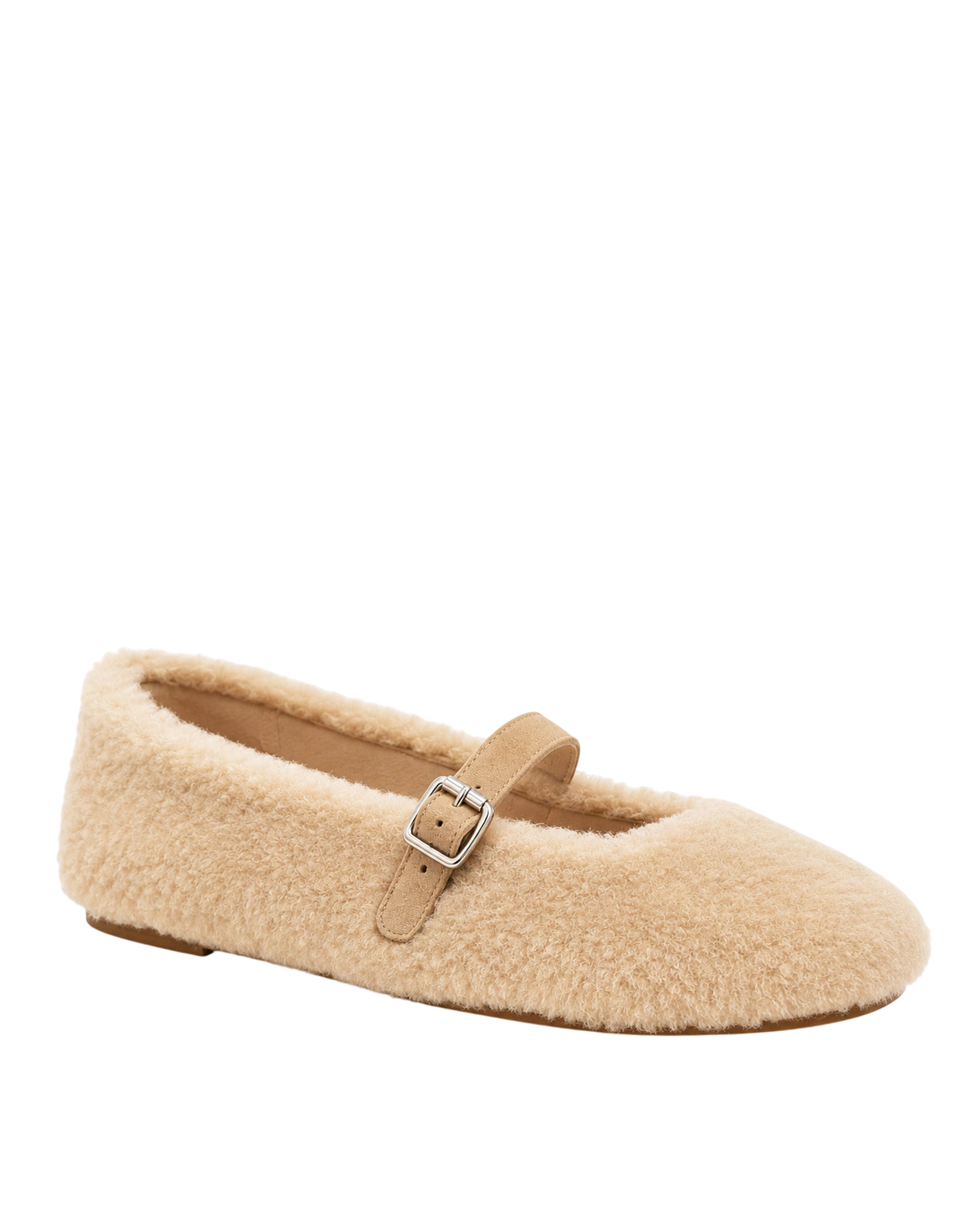 Ballerina Mary Jane Teddy Sand