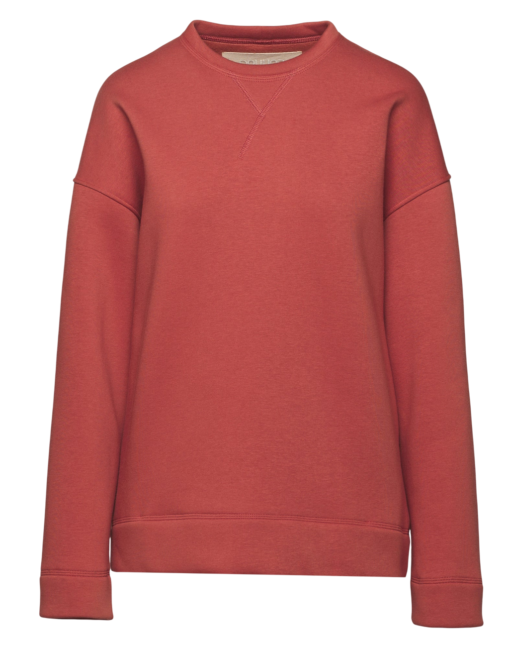 Felpa Girocollo in Felpa Soft Rust