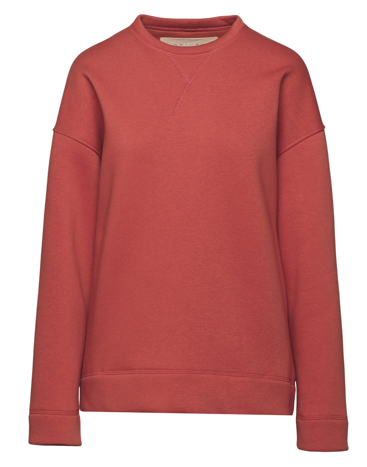 Felpa Girocollo in Felpa Soft Rust