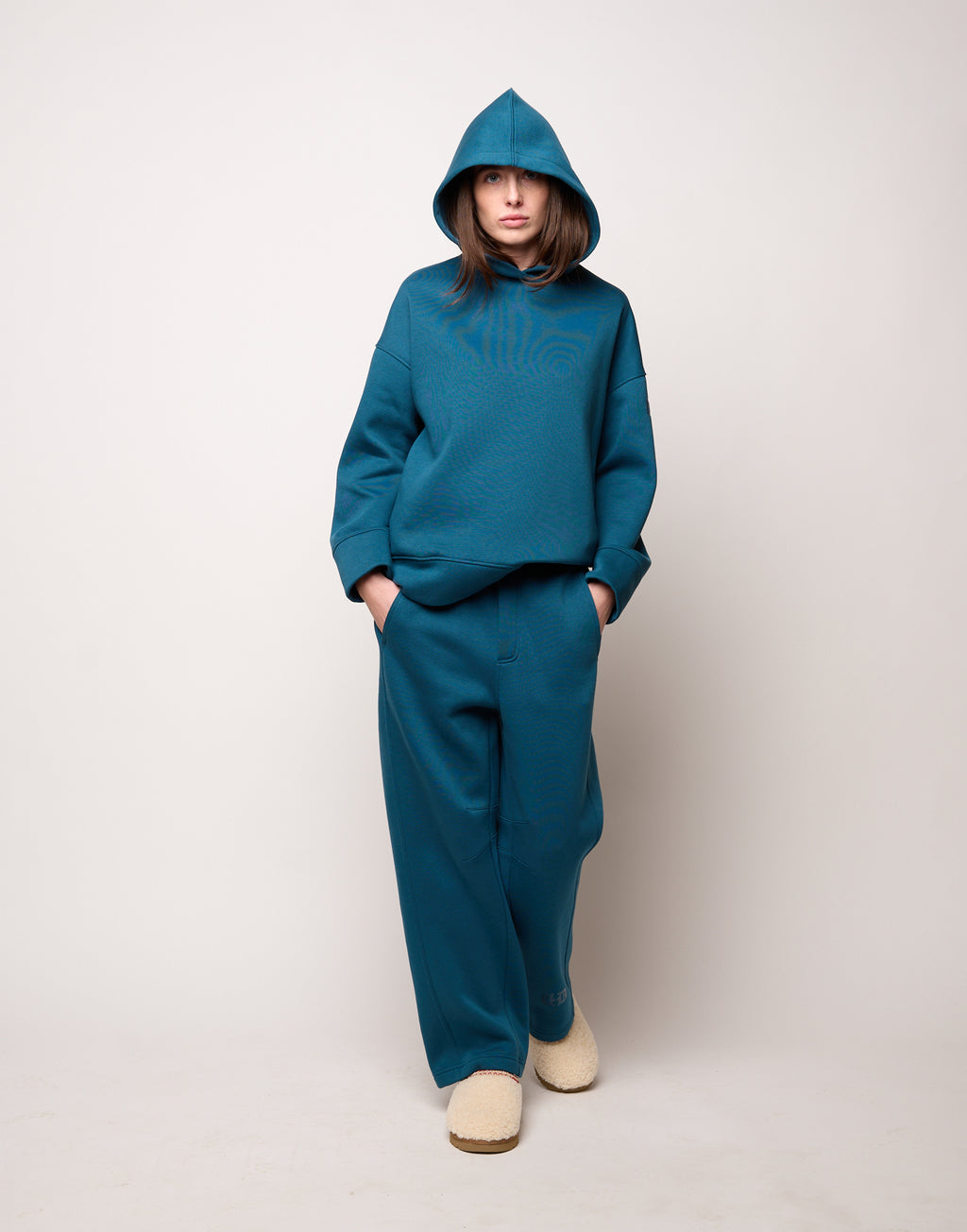 Pantalone Jogging Cargo con Dettagli a Taglio Tied Blue