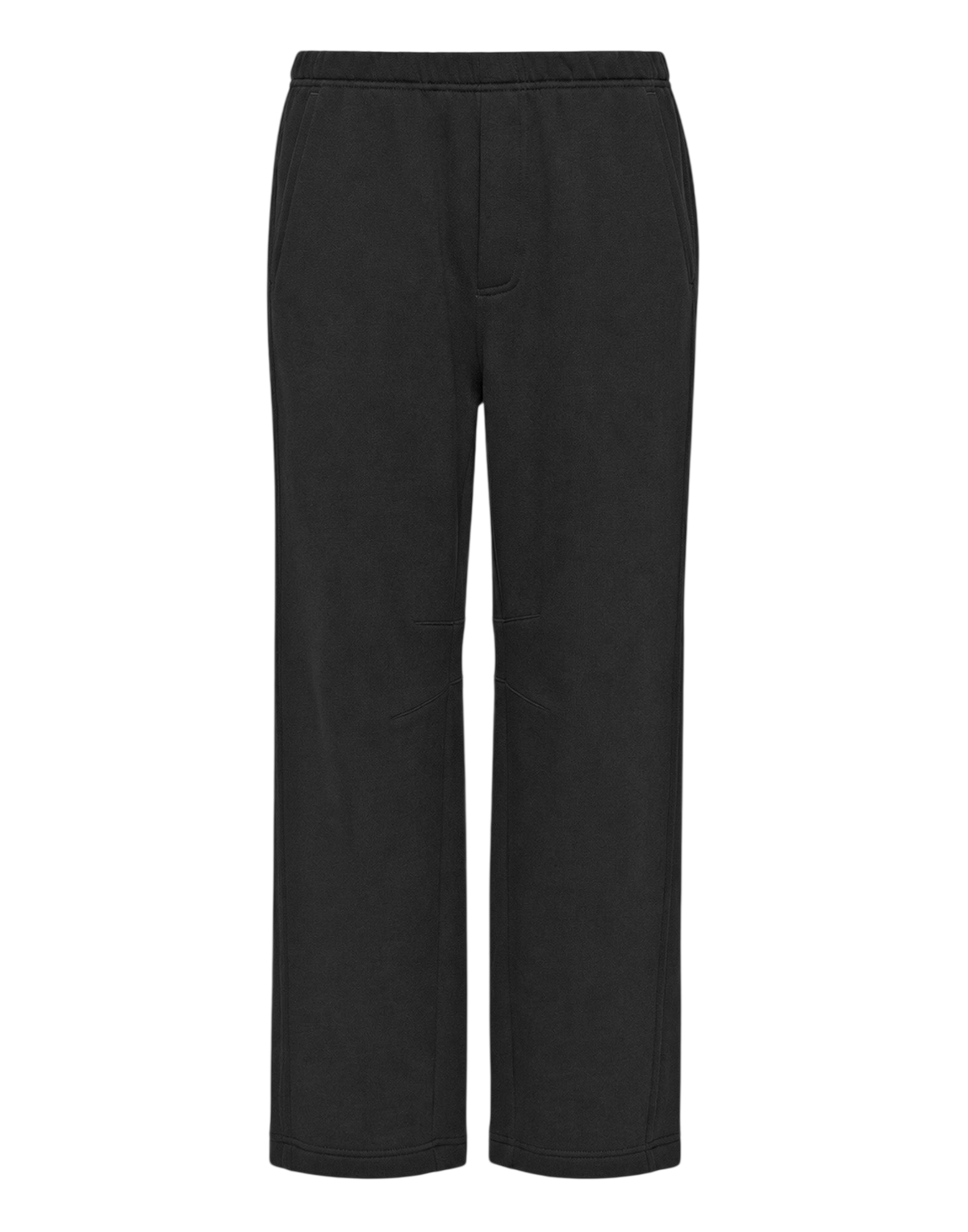 Black Cut-Out Detail Cargo Joggers