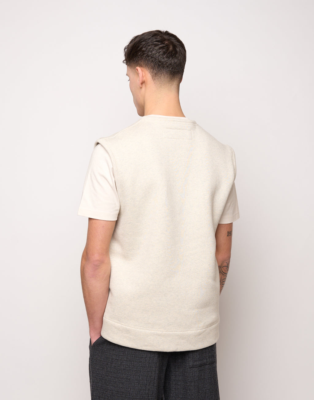 Gilet Genderless in Felpa con Taschino