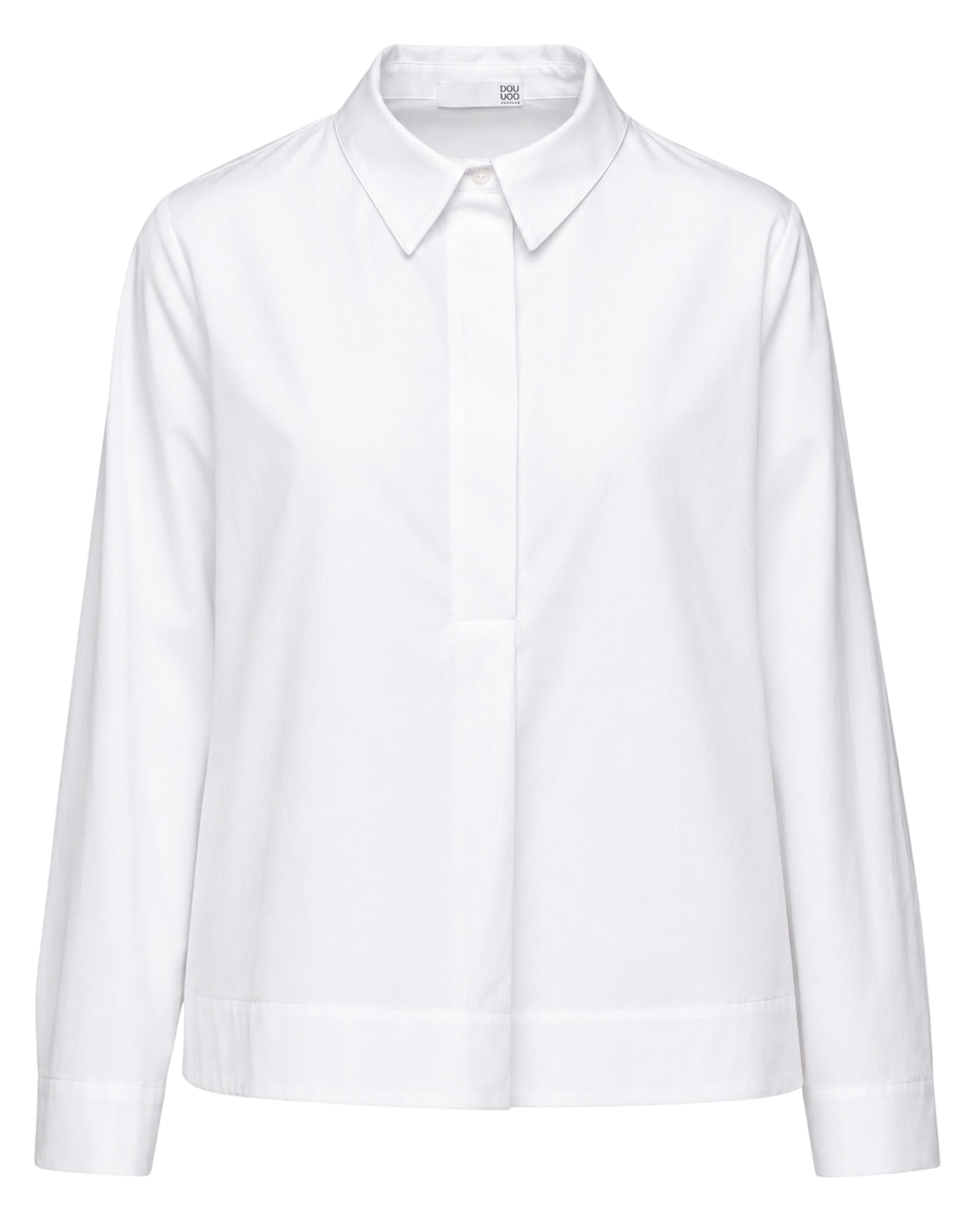 White A-Line Polo Shirt
