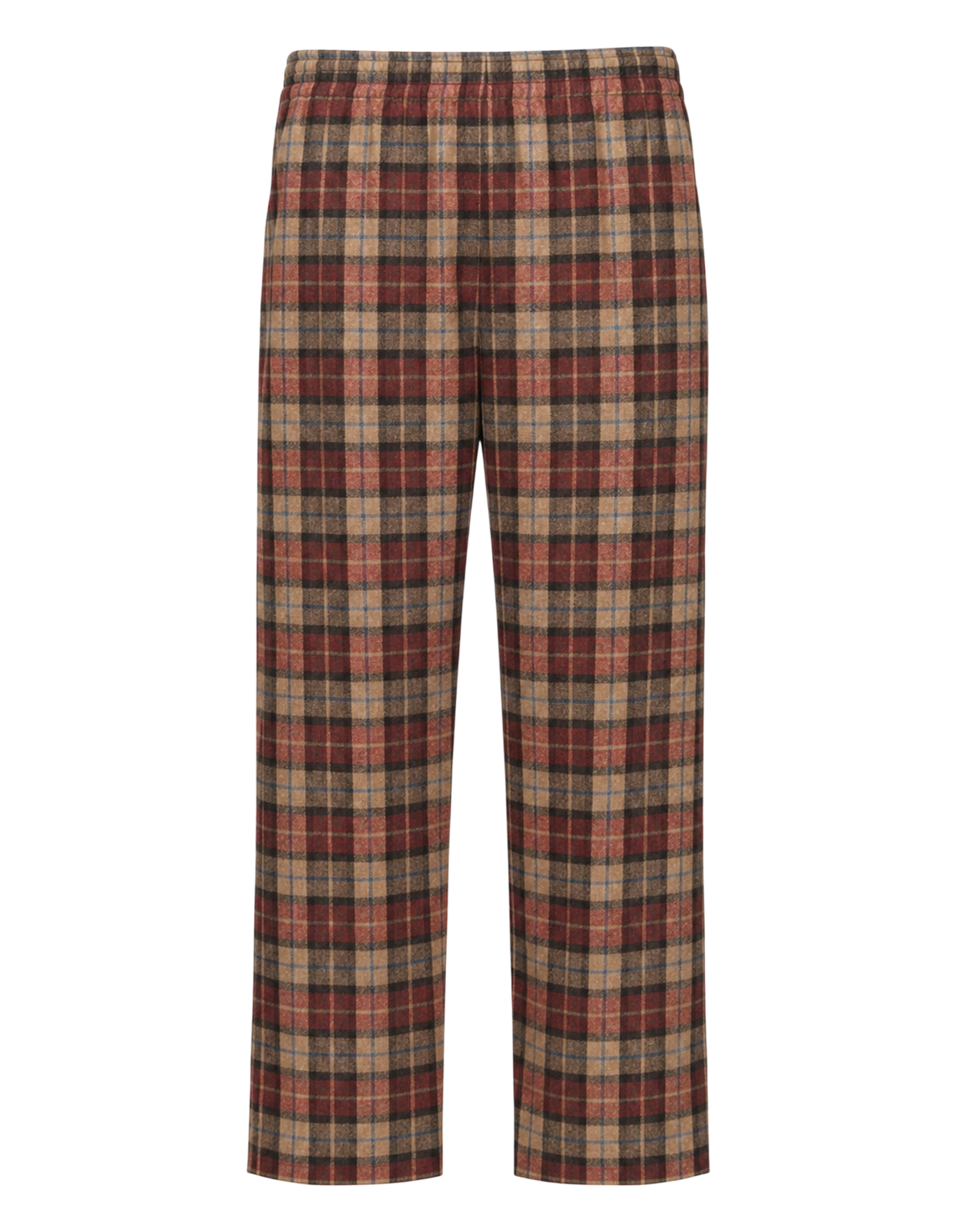 Pantalon Japonais Sans Genre avec Taille Élastique Rouille