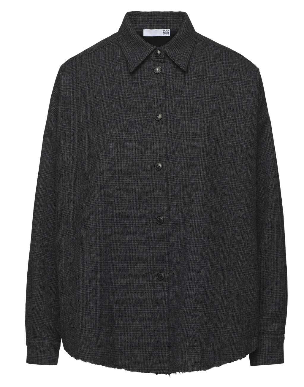 Oversized Micro-Check Underground Shirt