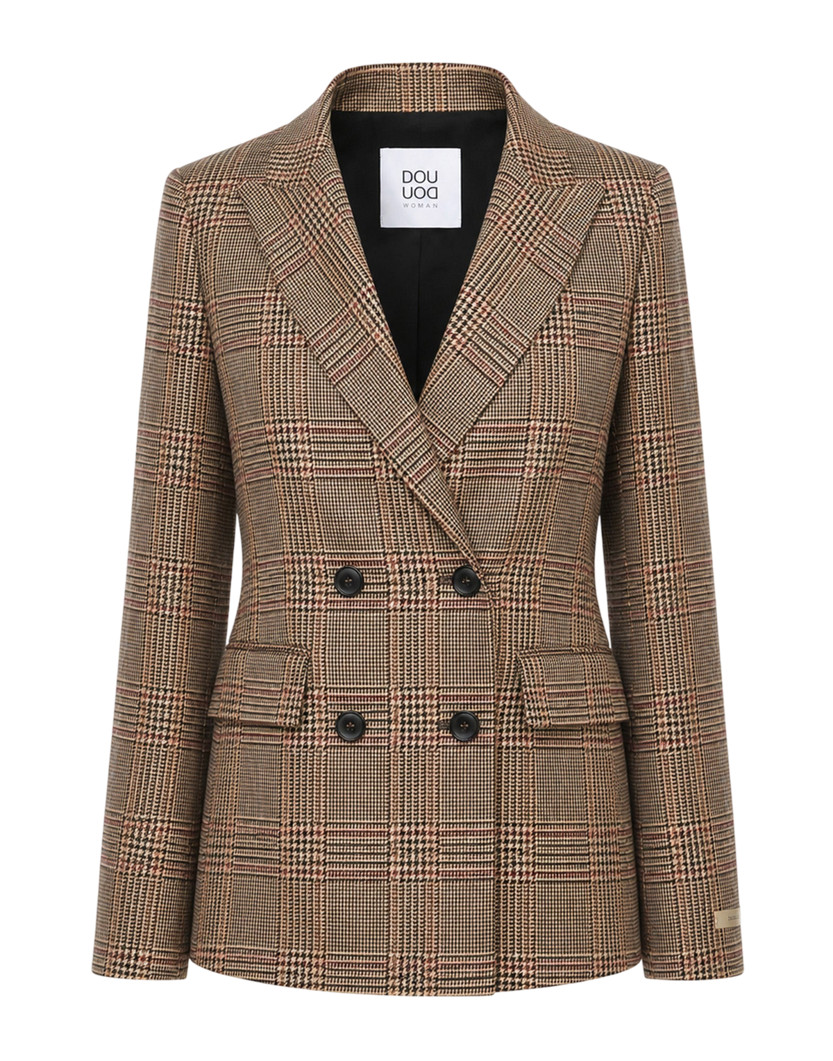 Prince of Wales Double-Breasted Jacket