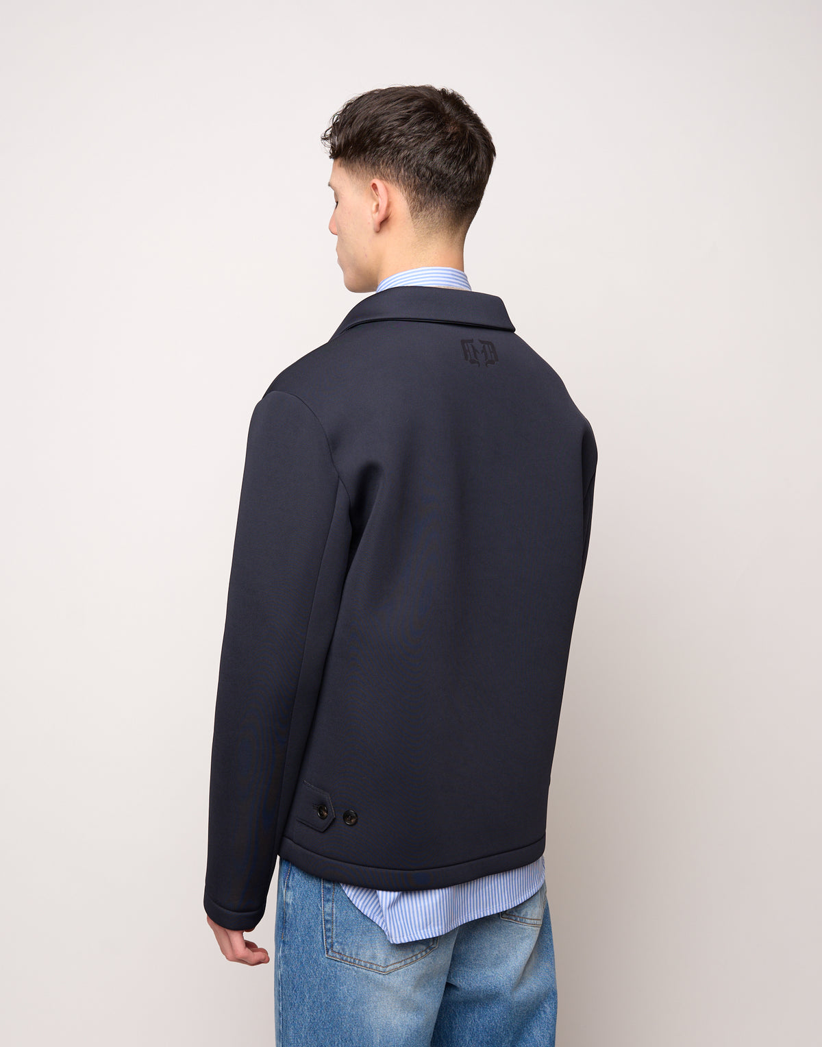 Caban Genderless in Tecno Neoprene Notte