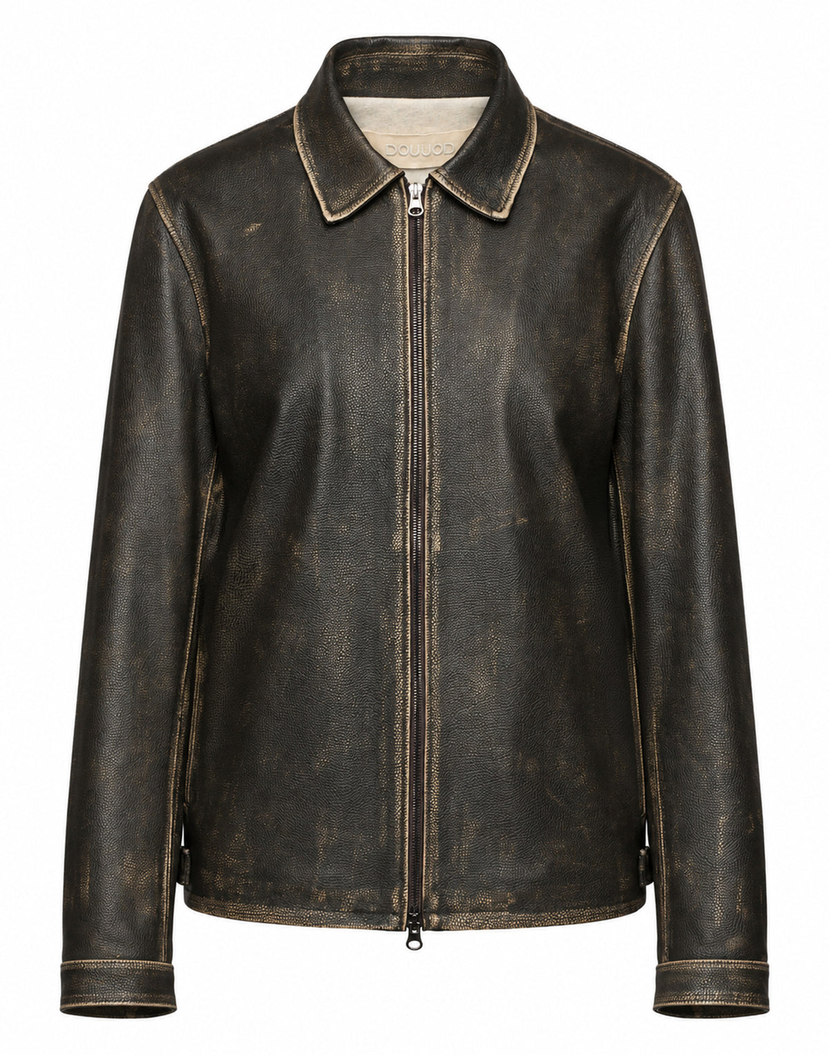 Giubbotto Genderless in Pelle Vintage
