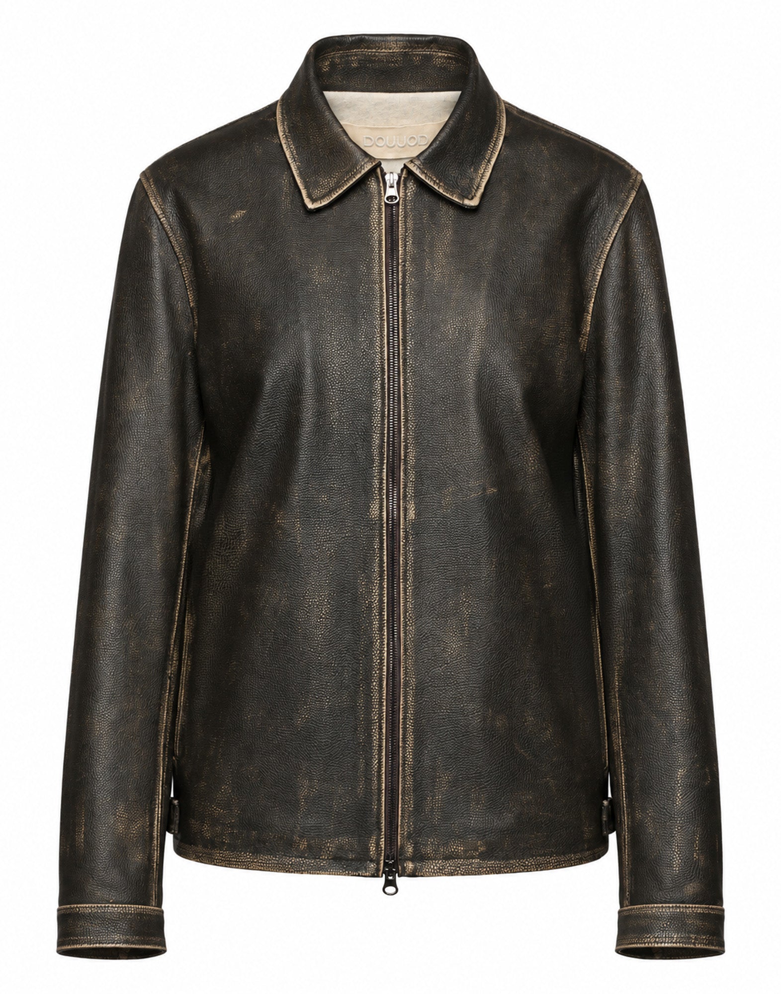 Giubbotto Genderless in Pelle Vintage