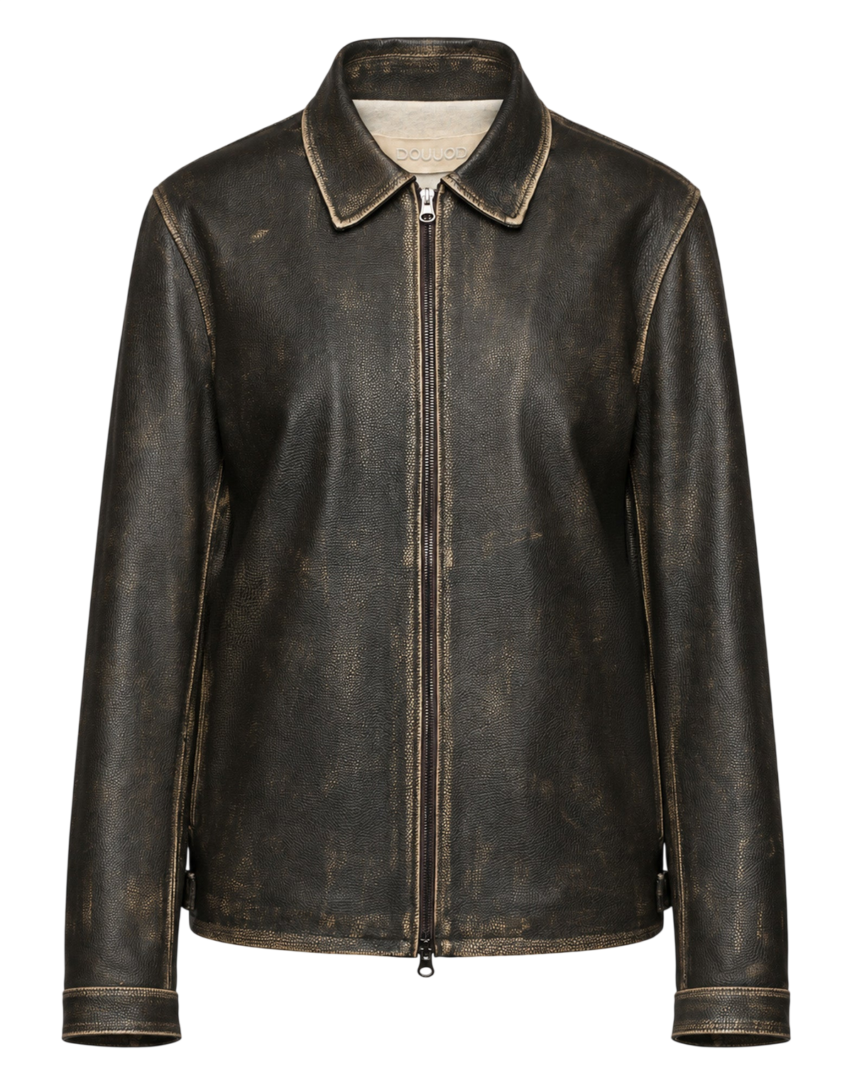 Giubbotto Genderless in Pelle Vintage