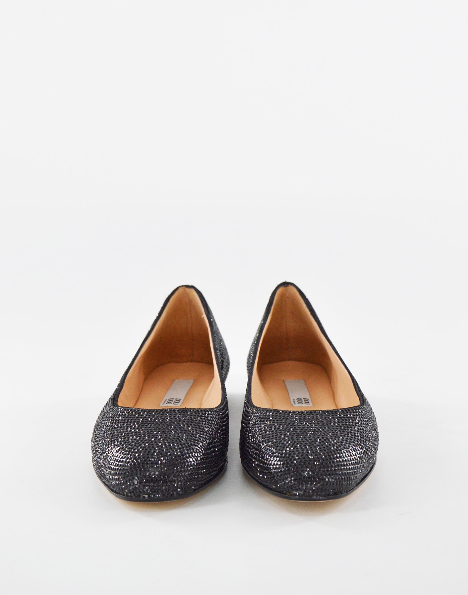Ballerine in Crsytal Nere