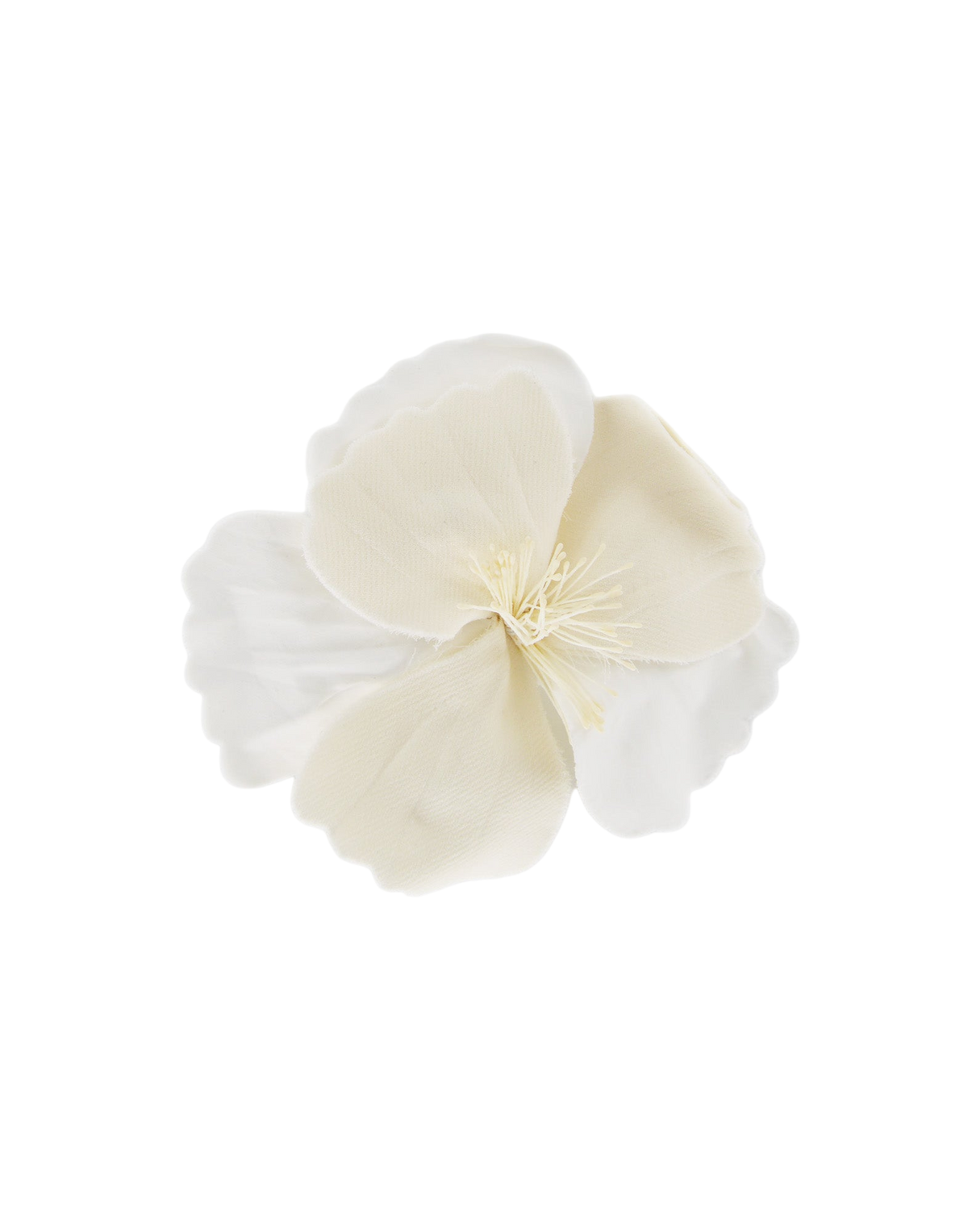 Plaster Azalea Flower Brooch