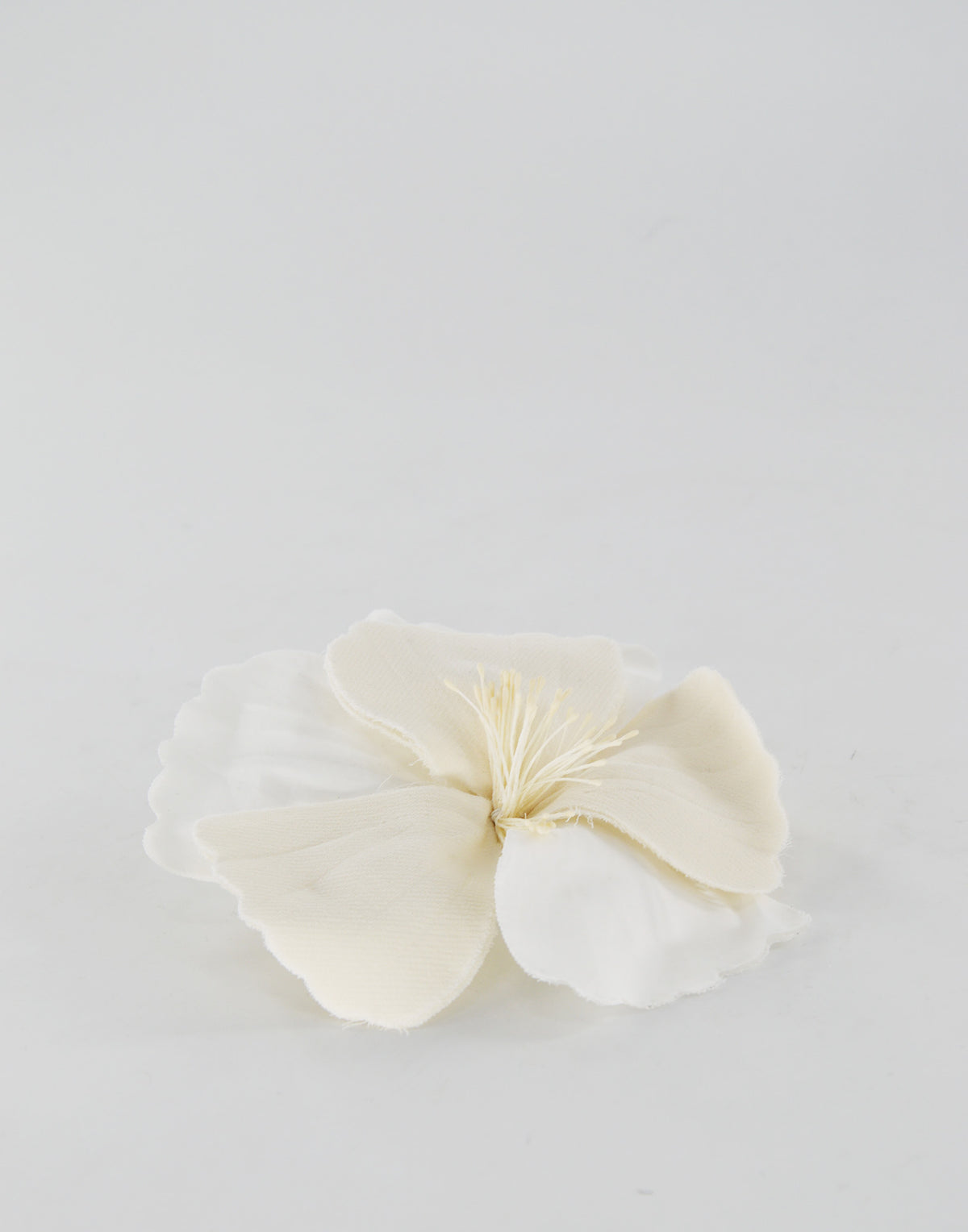 Plaster Azalea Flower Brooch