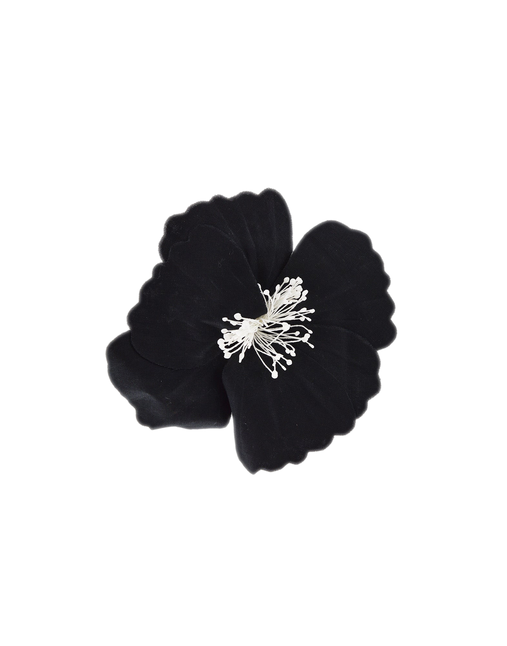 Spilla a Fiore Azalea Nero